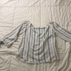 Off the shoulder top